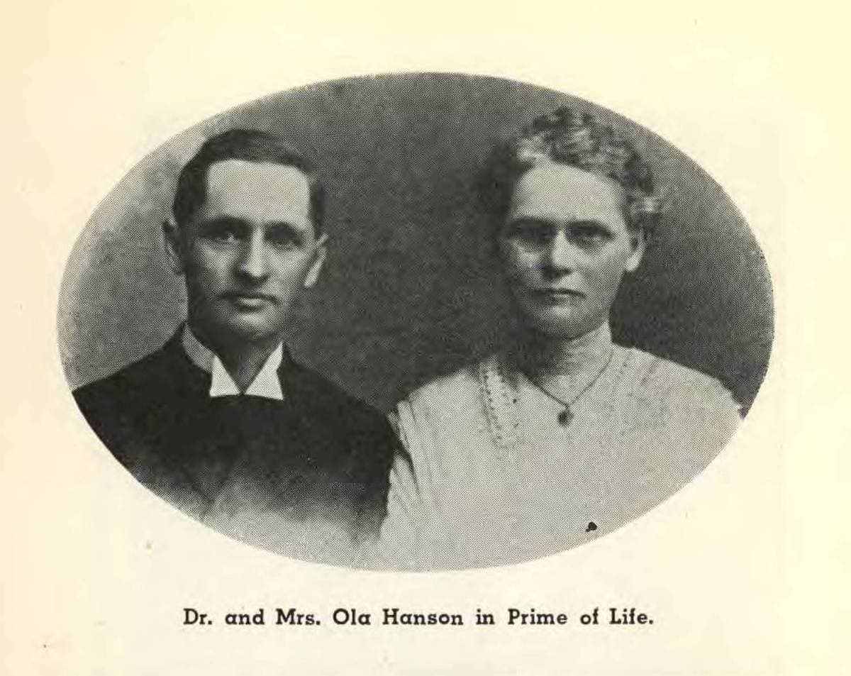 Cover image for Rev Dr. Ola Hanson A Labau